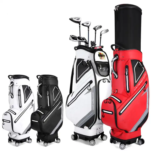 Wasserdichtes Golf Reisetasche 5 -Wege -Abteiler Retractable Sleeve Golf Bag