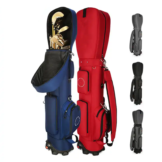 Reise Golfbeutel Rad Nylon Leichtes tragbares Golf Tourbeutel