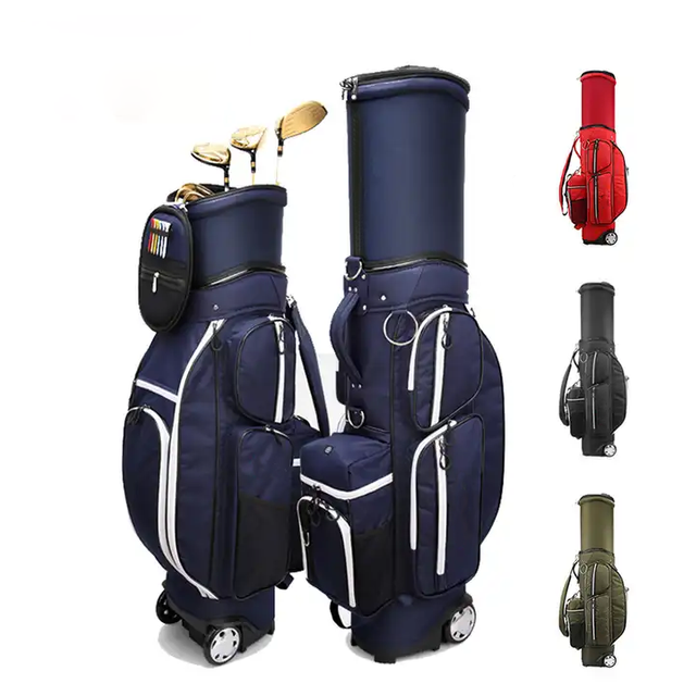 Leichte einziehbare Golfbeutel, Multifunktions -Airbag mit den Rädern und isothermischen Beutel