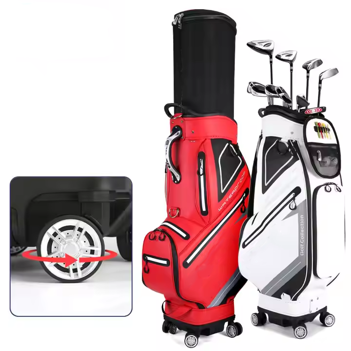 Wasserdichtes Golf Reisetasche 5 -Wege -Abteiler Retractable Sleeve Golf Bag