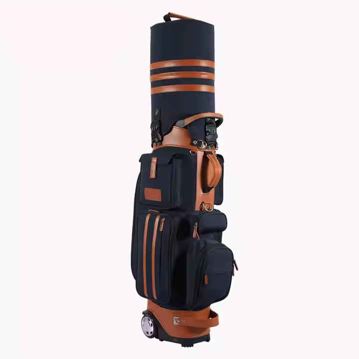 Neues Design atmungsaktiver Stoff Reißverschluss Reise -Golftasche