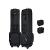Golfreisetasche mit Rädern Langlebig Nylon wasserdichte schwarze Golf -Reise -Cover -Bag -Tour Golfbeutel
