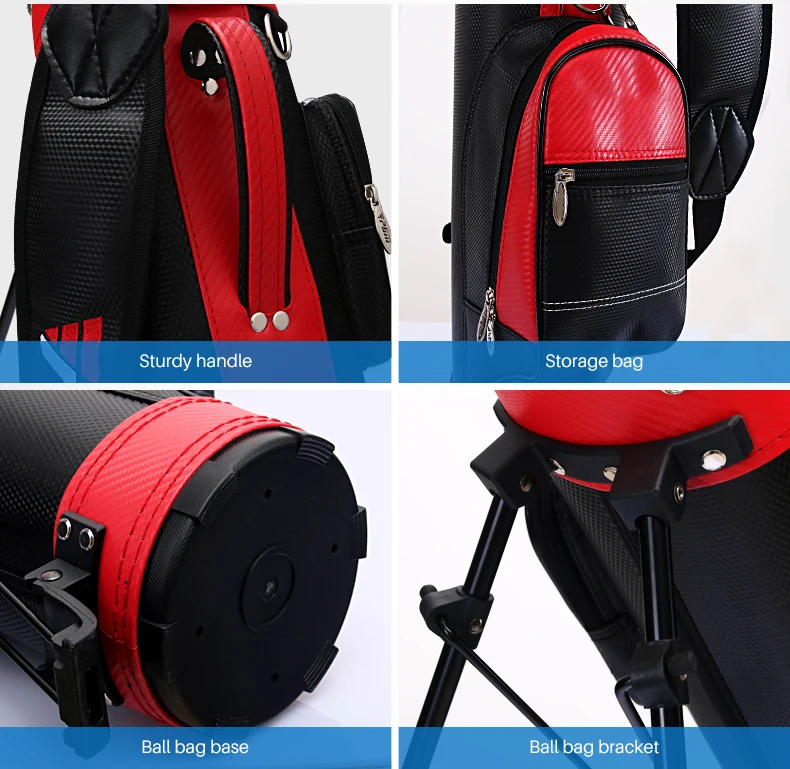 Sonntag Golf Stand Taschen Leichtes tragbares Golfstifttasche Sonntag Golftasche