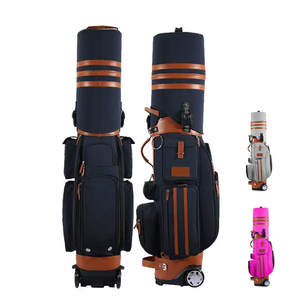 Neues Design atmungsaktiver Stoff Reißverschluss Reise -Golftasche