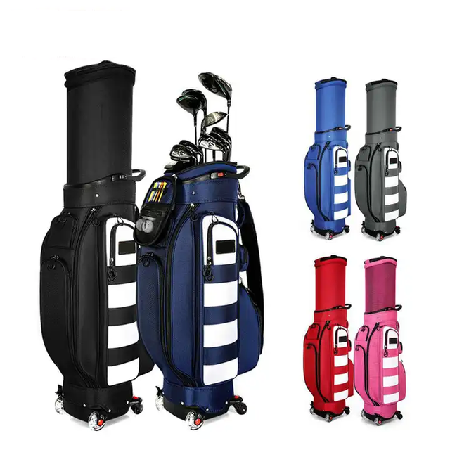 Golfreise -Tasche Custom hochwertige, einziehbare Golfbeutel