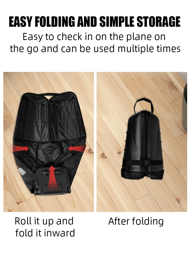 Golfreise -Flugzeugbeutel benutzerdefinierte Golfreise -Taschen Hartschale mit Rädern
