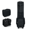 Golfreisetasche mit Rädern Langlebig Nylon wasserdichte schwarze Golf -Reise -Cover -Bag -Tour Golfbeutel